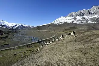 Вид на Даргавсскую долину