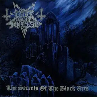 Обложка альбома Dark Funeral «The Secrets of the Black Arts» (1996)