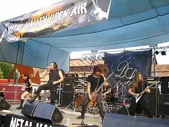 Dark Lunacy на фестивале Metal Valley Open Air[итал.], Италия, 2009 год.