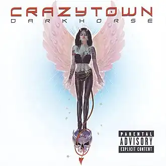 Обложка альбома Crazy Town «Darkhorse» (2002)