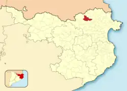 Расположение муниципалитета на карте провинции