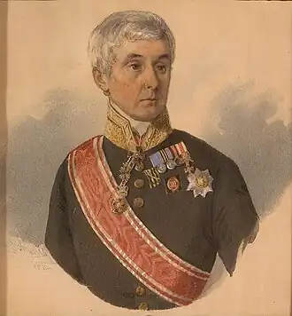 портрет кисти неизвестного художника, 1842 г.