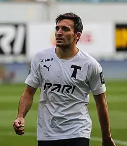 Караев в составе московского «Торпедо» в 2022 г.