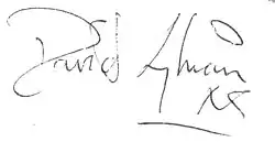 Изображение автографа