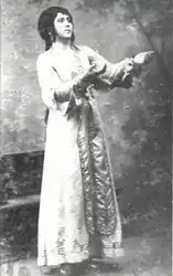 Марзия Давудова в роли Хумар. 1924 год
