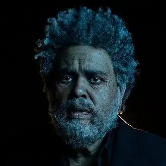 Обложка альбома The Weeknd «Dawn FM» (2022)