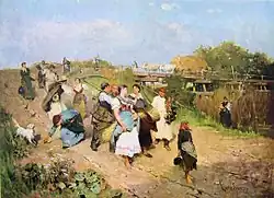 Возвращающиеся домой жнецы (1881).