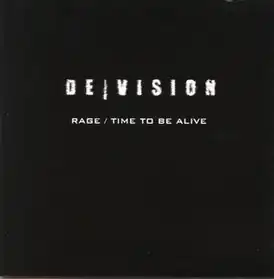 Обложка сингла De/Vision «Rage/Time to be Alive» (2010)