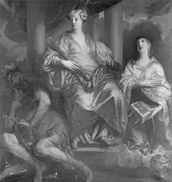 Голландская Дева Мария, защищающая веру и побеждающая насилие. 1667. Холст, масло. Центральный музей, Утрехт