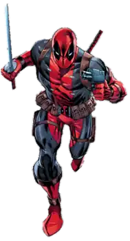 Дэдпул на варианте обложки комиксаDeadpool #1 (июнь 2018)Художник — Роб Лайфелд