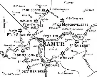 крепость Намюр