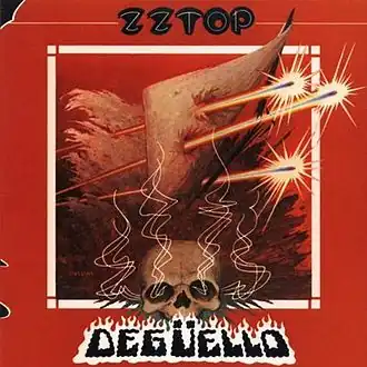 Обложка альбома ZZ Top «Degüello» (1979)