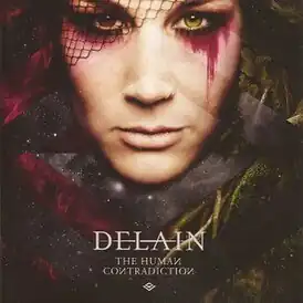Обложка альбома Delain «The Human Contradiction» (2014)