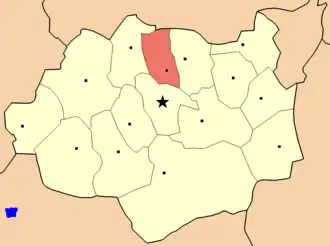 Дэлгэрцогт на карте