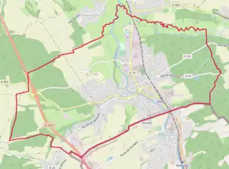 Дель на карте