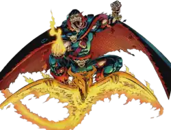 Демогоблин в комиксе Spider-Man #35 (апрель, 1993)Художник — Том Лайл.