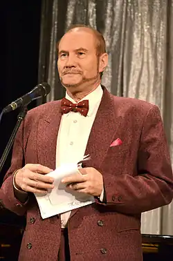 Андрей Демиденко на творческом вечере поэта Владимира Барны в Тернопольской филармонии, 29 ноября 2015 года