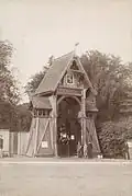 Ворота короля Оскара II, фото 1883 год