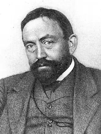 Август Денкманн в 1901 году