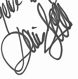 Изображение автографа