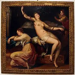 Смерть Клеопатры. Холст, масло. Фонд Карисбо