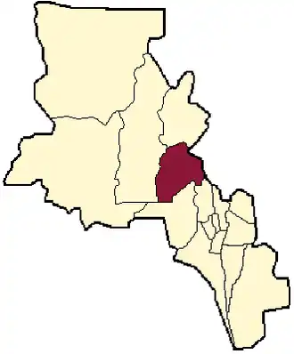 Департамент Андальгала на карте