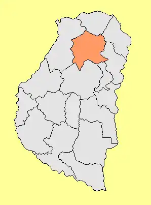 Департамент  Федераль на карте