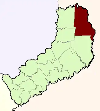 Департамент  Хенераль-Мануэль-Бельграно на карте