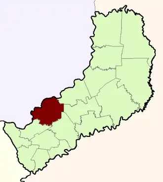 Департамент  Сан-Игнасио на карте