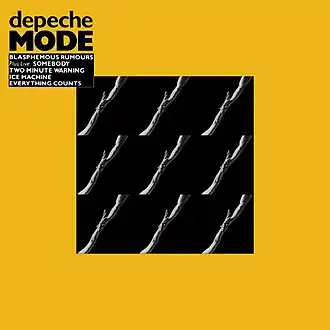 Обложка сингла Depeche Mode «Blasphemous Rumours» / «Somebody» (1984)