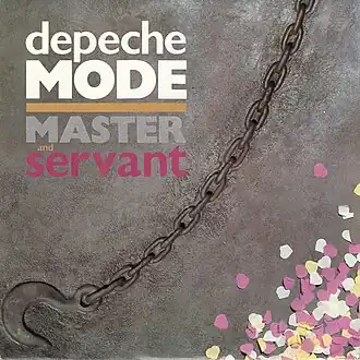 Обложка сингла Depeche Mode «Master and Servant» (1984)