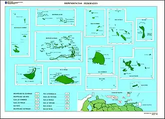 Федеральные владения на карте