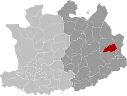 Расположение муниципалитета на карте провинции