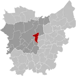 Расположение муниципалитета на карте провинции