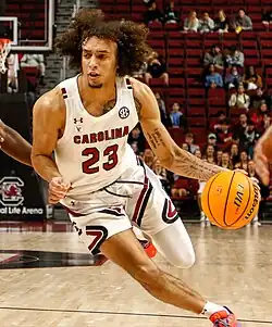 Картер в составе «Южная Каролина Геймкокс» в 2021 году