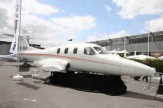 D-Jet на авиасалоне в ле Бурже, 2009 год.