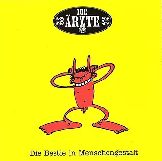 Обложка альбома Die Ärzte «Die Bestie in Menschengestalt» (1993)