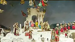 Дж. Санмартино и другие скульпторы. Рождественский вертеп. Деталь. Терракота, дерево, роспись. Епархиальный музей, Кёльн