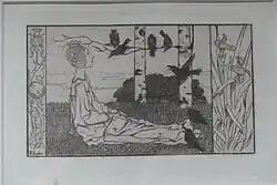 Семь воронов. 1895. Офорт