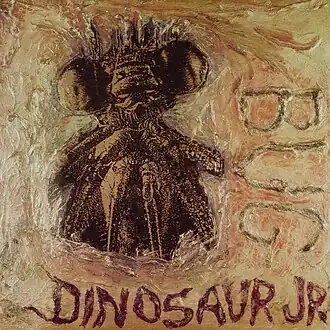 Обложка альбома группы Dinosaur Jr. «Bug» (1988)