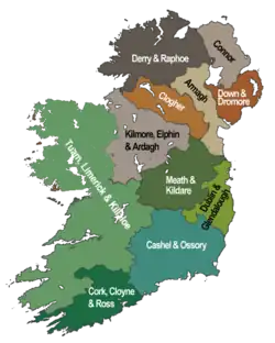Dioceses of the Church of Ireland