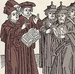 Гравюра Иоганна фон Армссхайма (Johann von Armssheim), 1483