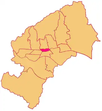 На карте Загреба