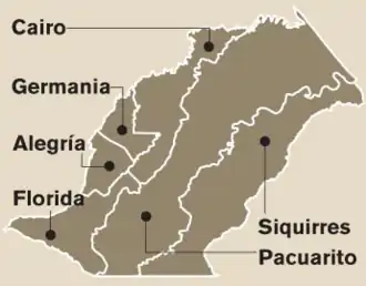 Сикиррес на карте