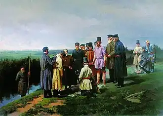 Утопленник в деревне. 1868Русский музей, Санкт-Петербург
