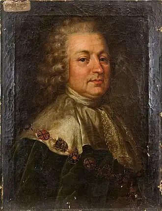 портрет работы неизвестного художника,2-я половина XVIII в.