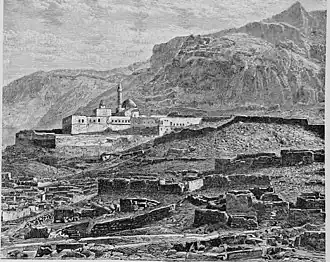 Баязетская мечеть и разрушенный квартал