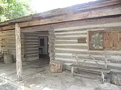 The Dogtrot log cabin