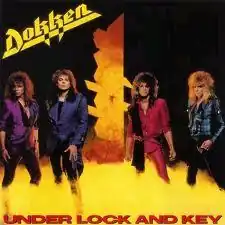 Обложка альбома Dokken «Under Lock and Key» (1985)