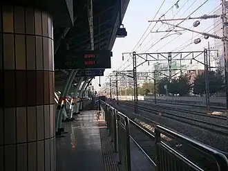 Платформа станции